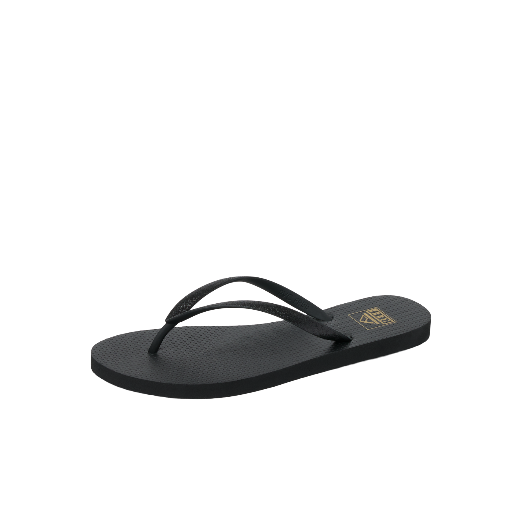 Klapki Damskie REEF Seaside, Black Glitter