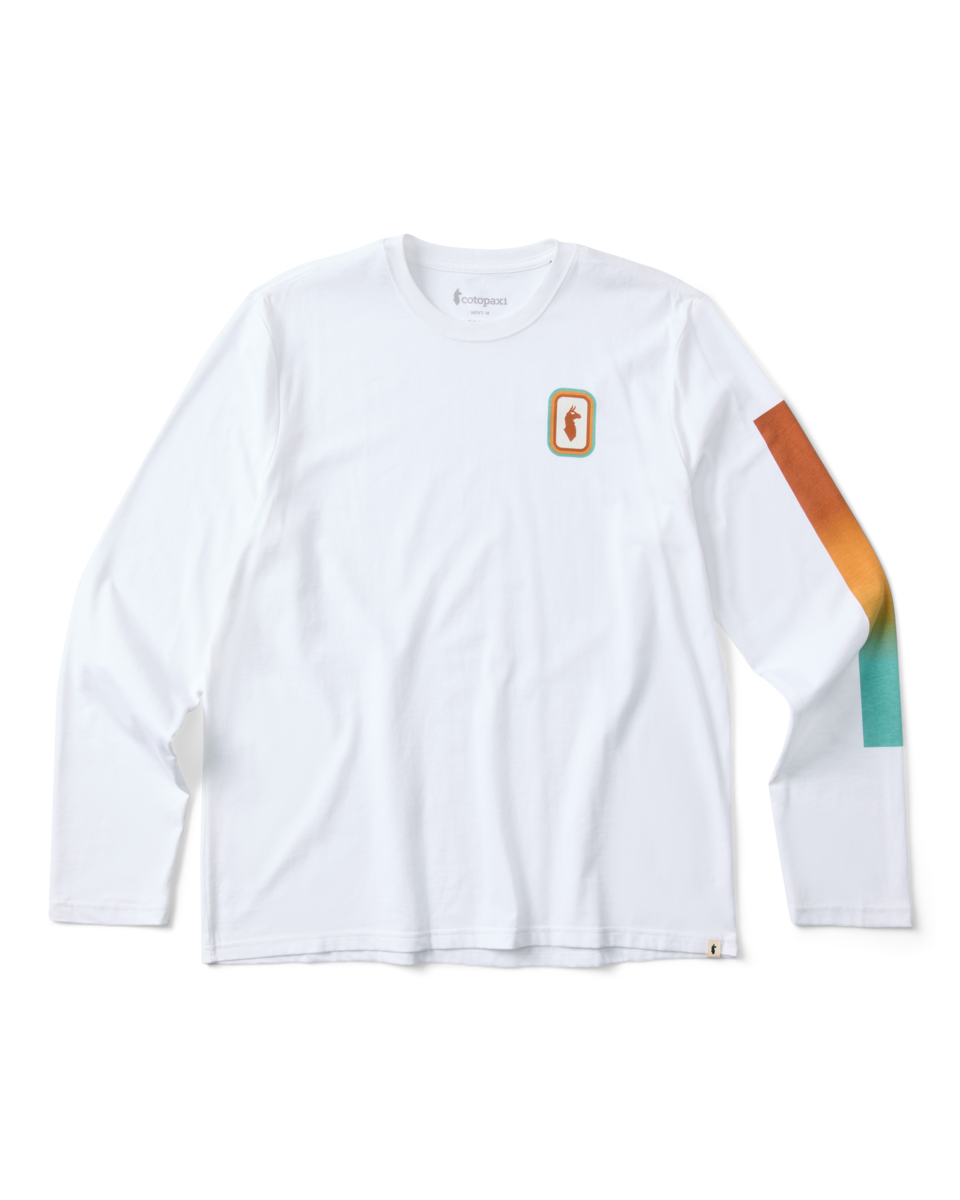 Longsleeve Męski Radiant Llama Long-Sleeve T-Shirt, White