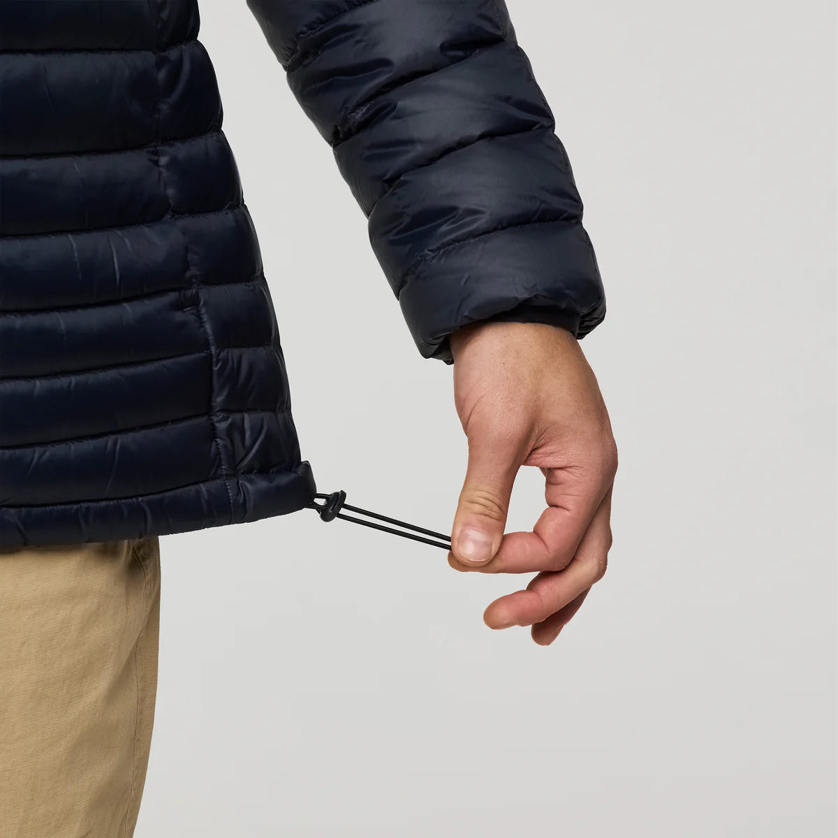 Kurtka Męska Fuego Down Hooded Jacket, Carbon Stripes