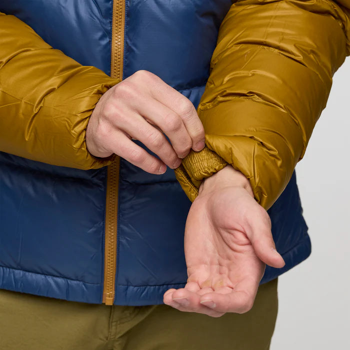 Kurtka Męska Fuego Max Down Hooded Jacket, Bronze and Deep Sea