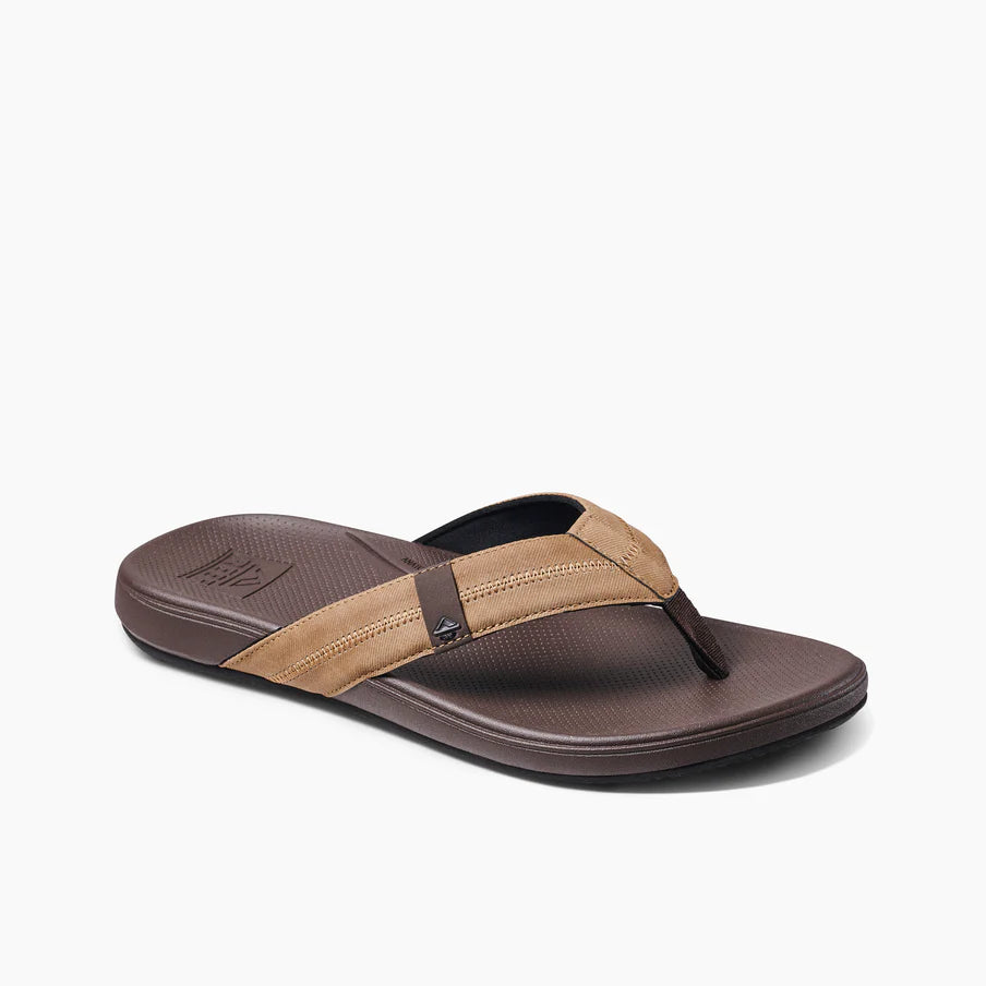 Klapki Męskie Cushion Phantom 2.0, Brown/Tan