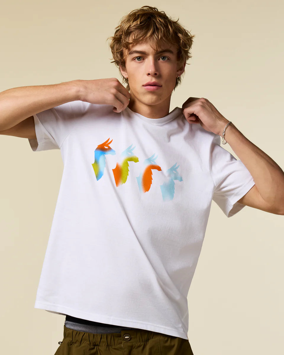 Koszulka Męska Cuatro Bitmap T-Shirt, White