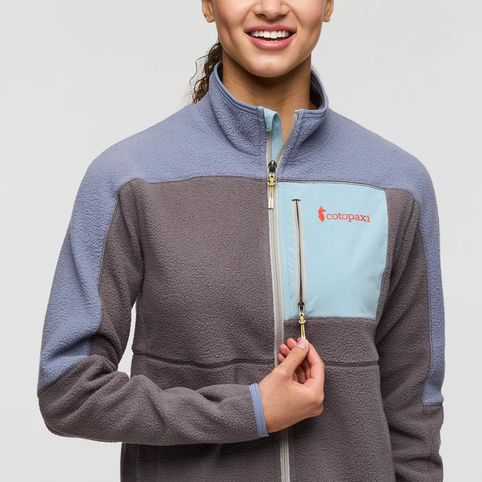 Polar Damski Abrazo Fleece Full-Zip Jacket, Tempest and Cinder