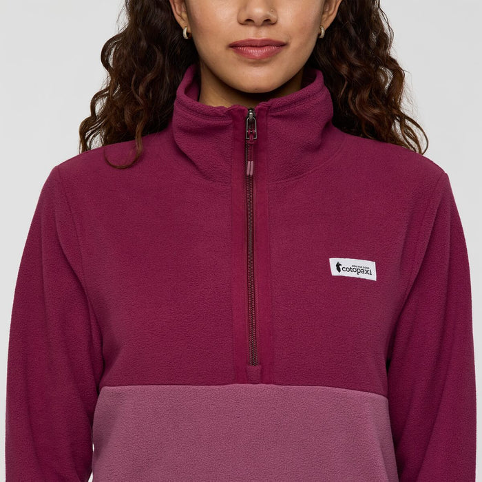 Polar Damski Amado Fleece Pullover, Jam and Fig