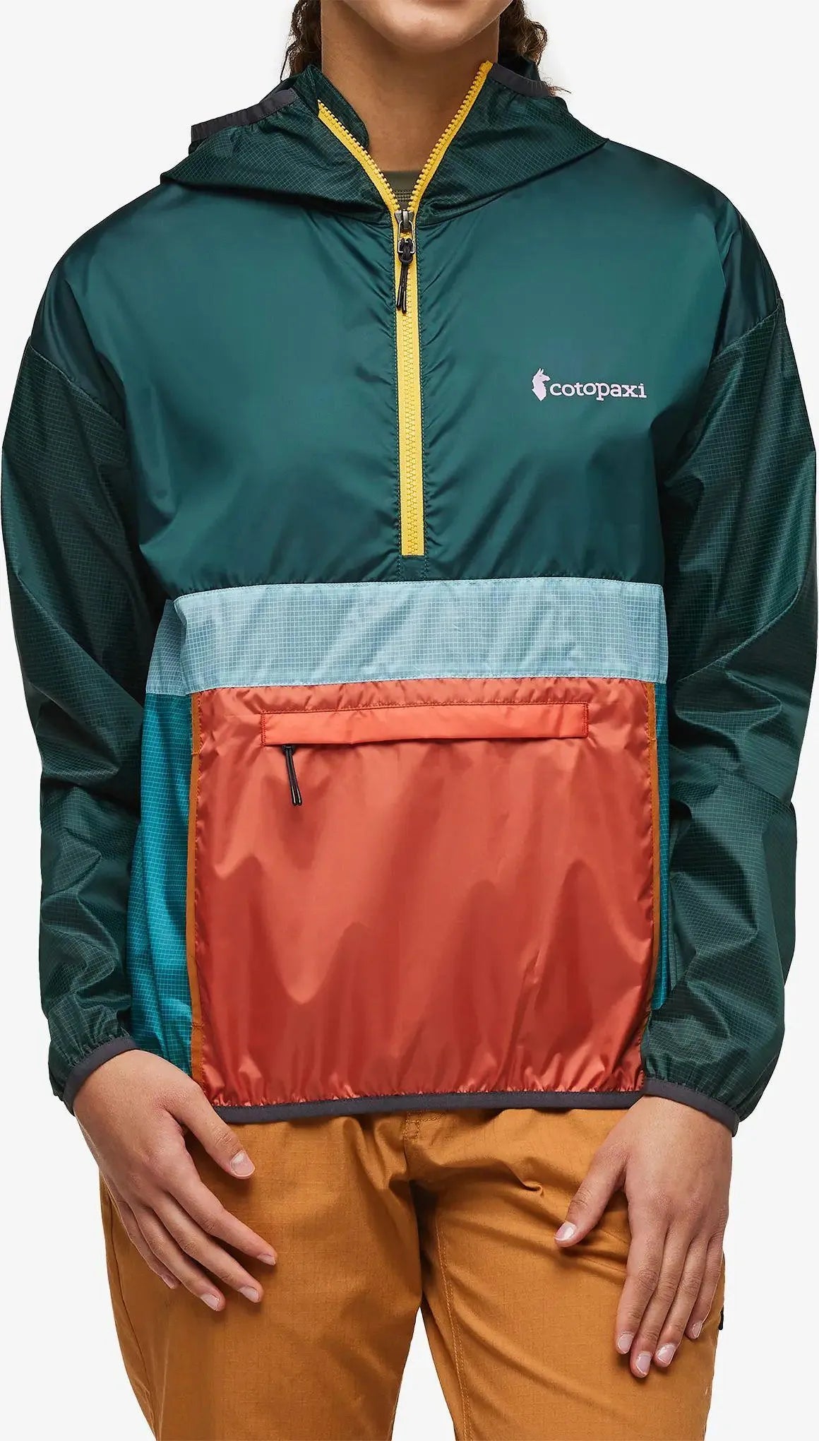 Kurtka Damska Teca Half-Zip Windbreaker, Super Food