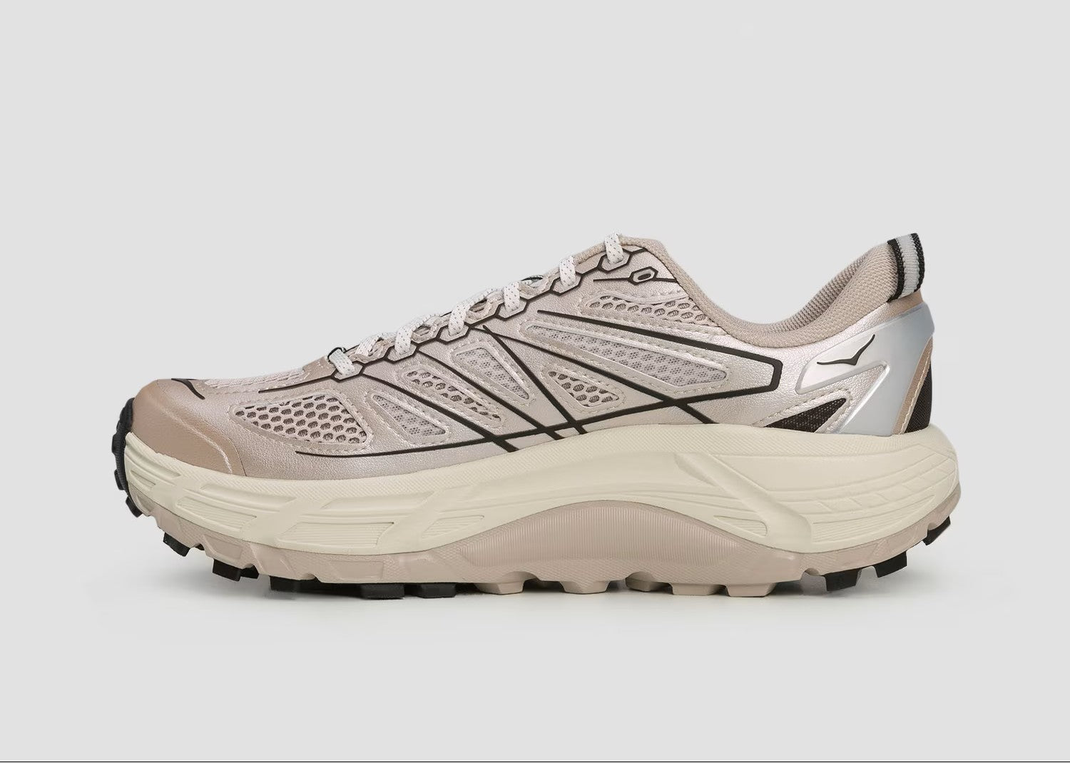 Hoka, Buty trekkingowe Mafate Speed 2 TS, beżowe