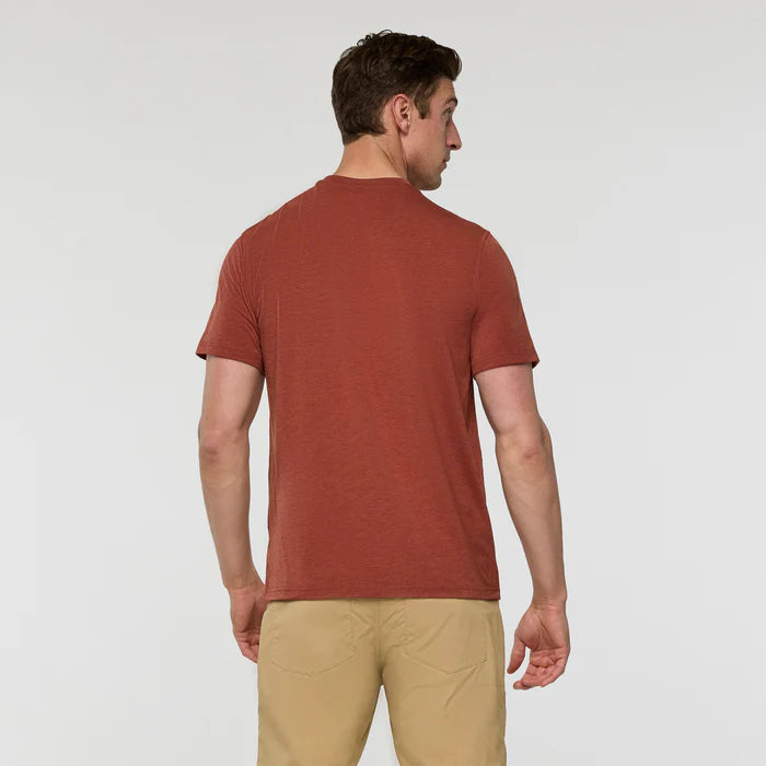 Męski T-shirt Empaca Crew T-Shirt, Nutmeg