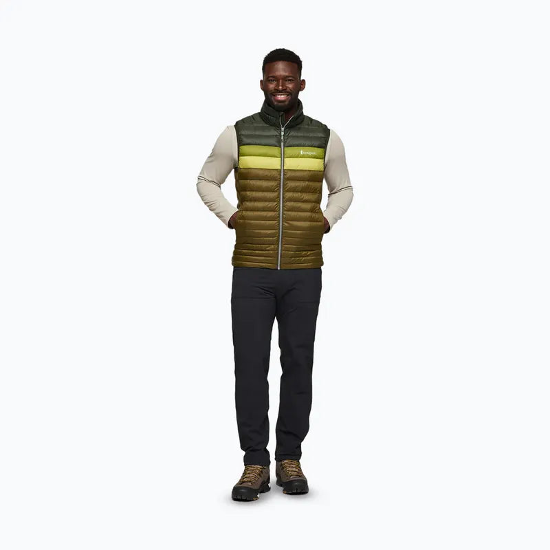 Kamizelka Męska Puchowa Fuego Down Vest, Woods and Live Oak