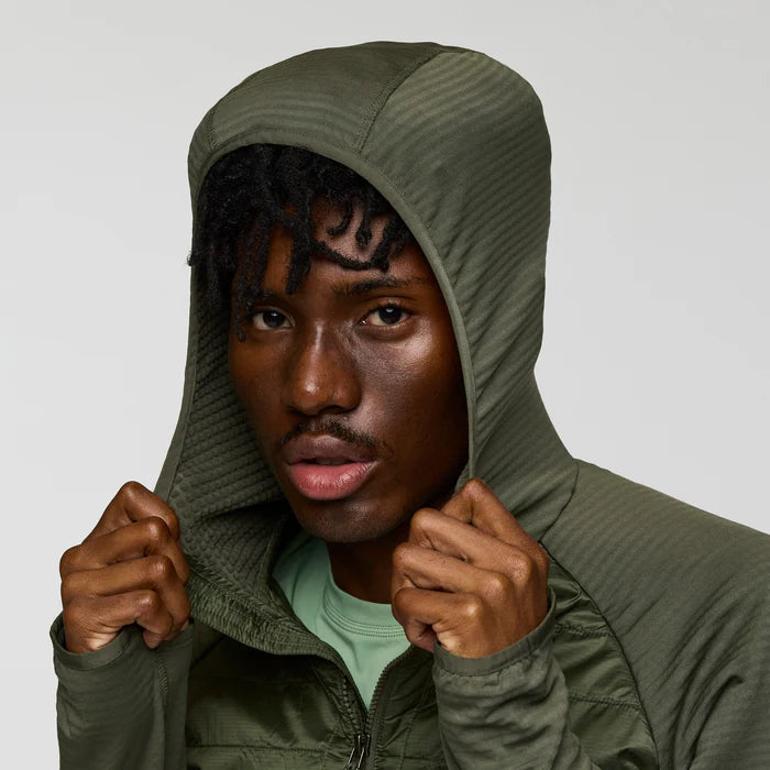 Kurtka Męska Hybrydowa Capa Hybrid Insulated Hooded Jacket, Fatigue