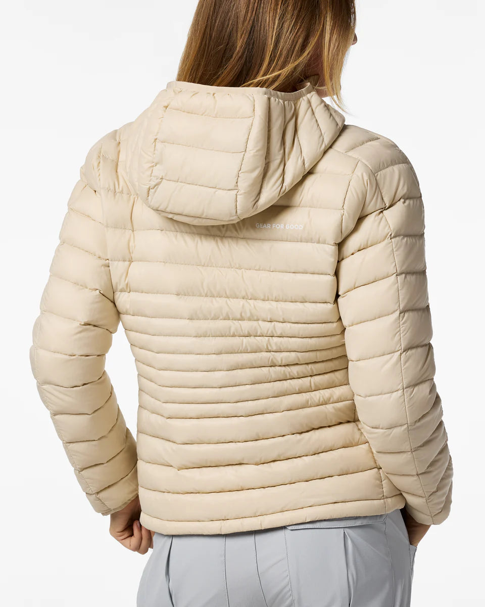 Kurtka Damska Fuego Down Hooded Jacket, Cotopaxi Cream