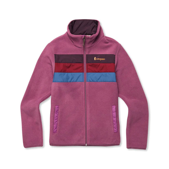 Damski Polar Teca Fleece Full-Zip Jacket, Fruit Smoothie