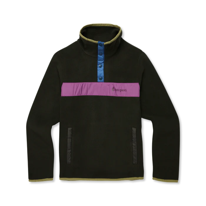 Damski Polar Teca Fleece Pullover,  Deep Dark Woods