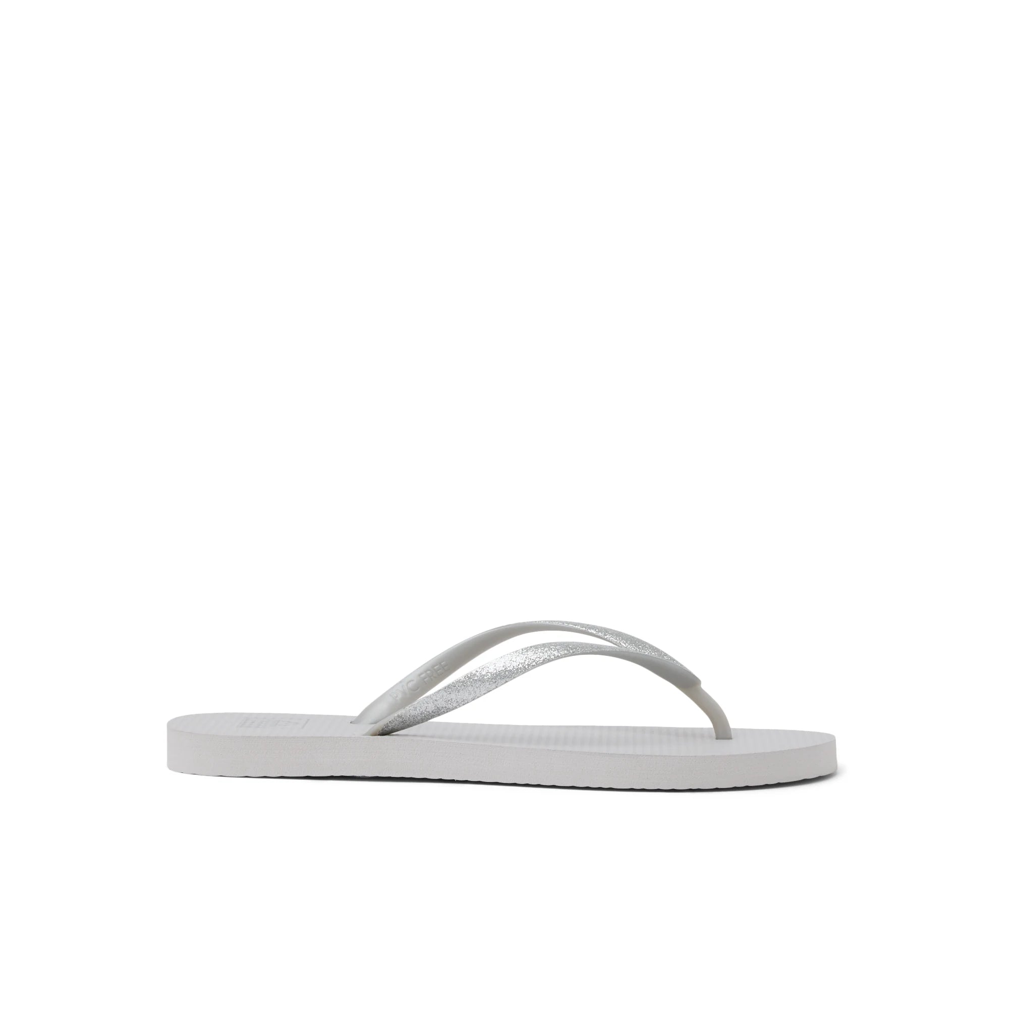 Klapki Damskie REEF Seaside, Silver Glitter