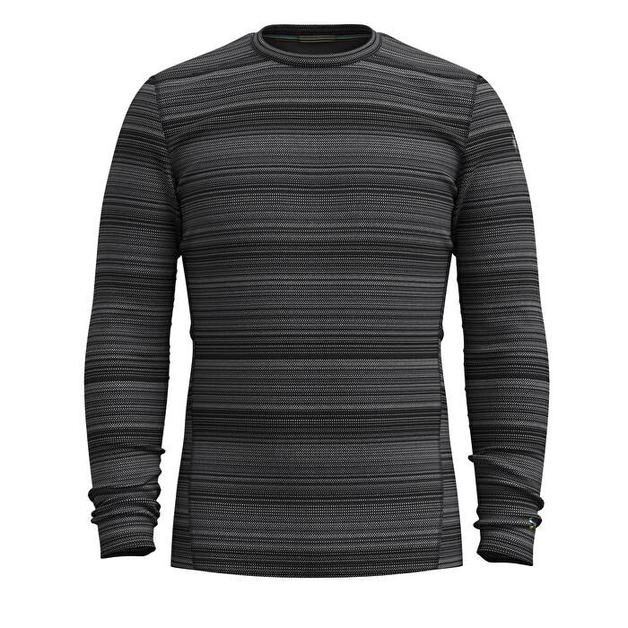 Bluzka Męska z długim rękawem Smartwool M'S Classic Thermal Merino Base Layer Crew Boxed, K42 | black color shift