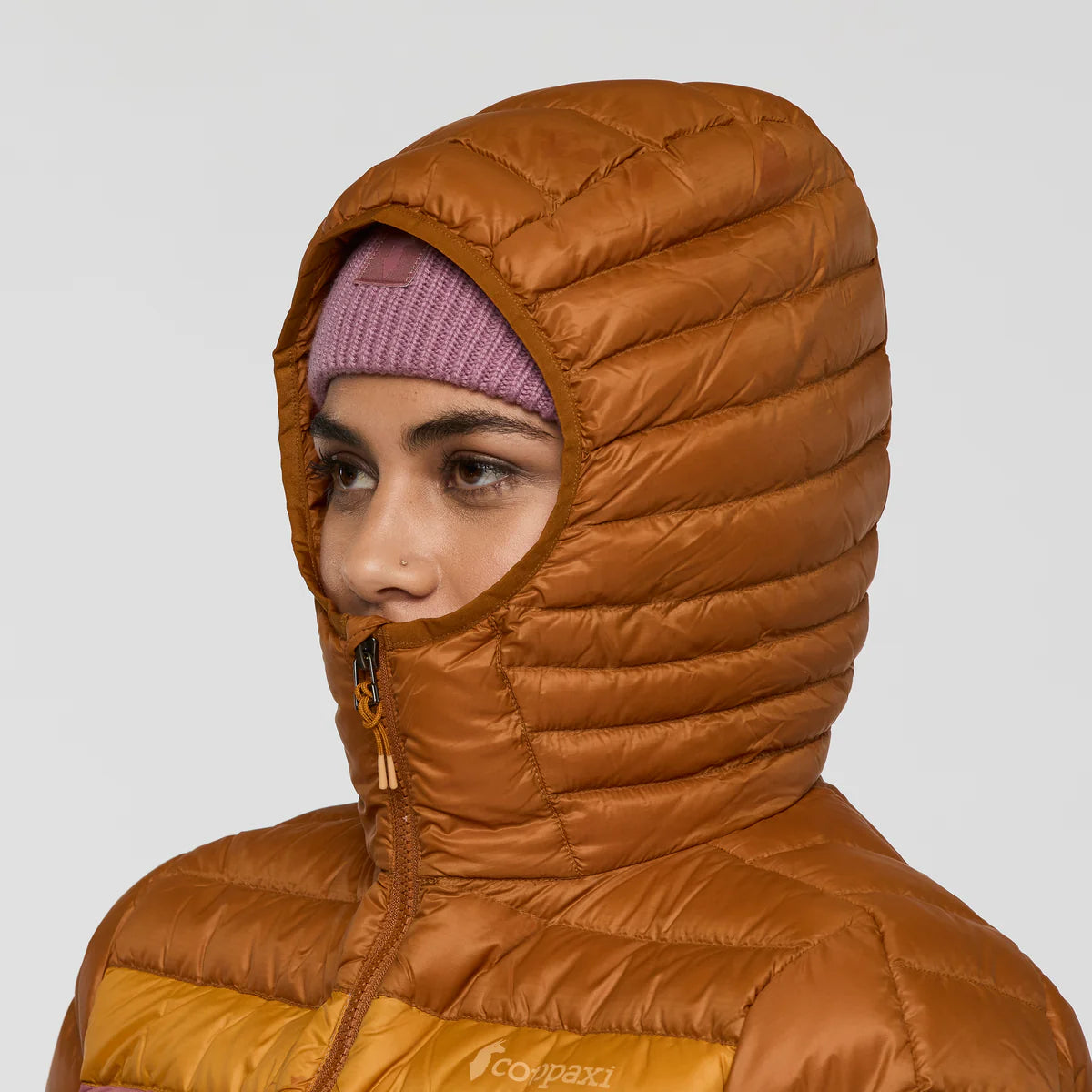 Kurtka Damska Fuego Down Hooded Jacket, Sienna and Fjord