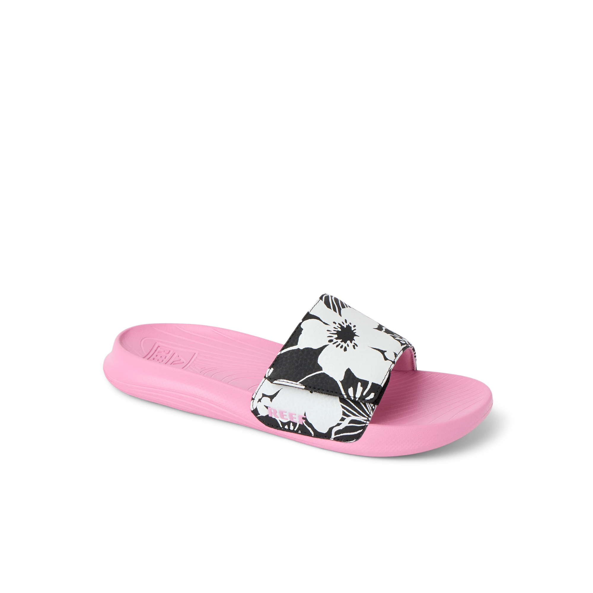 Klapki Dziewczęce Kids Salty Slide, Black/Pink