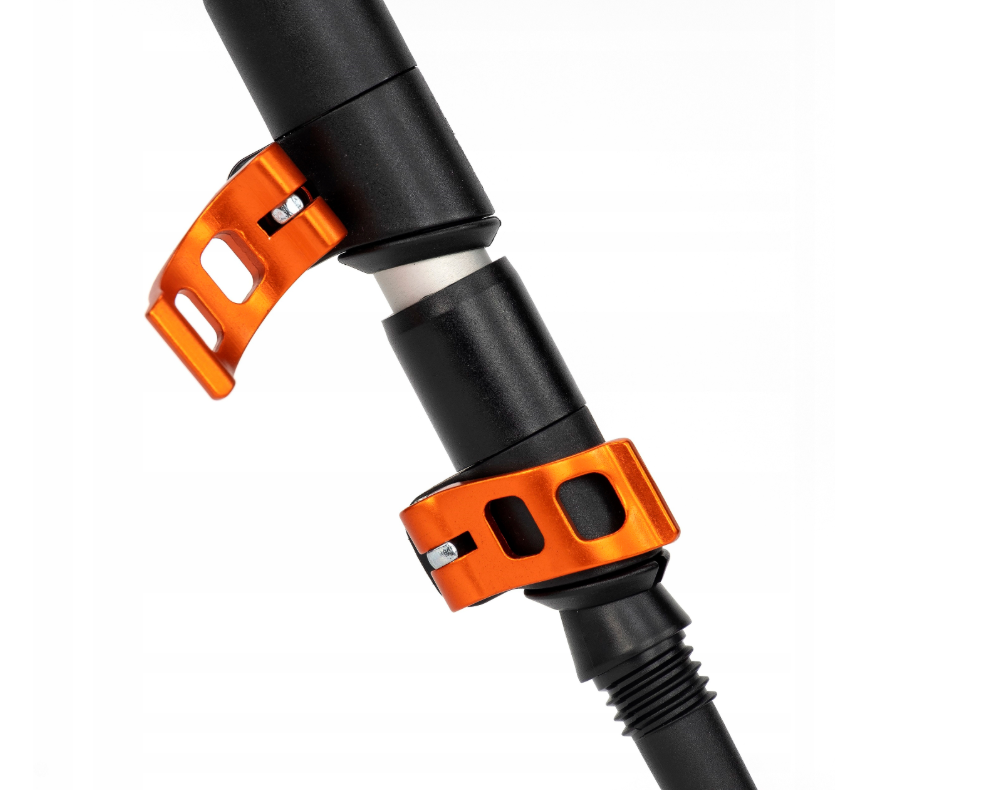 Kije trekkingowe Rockland Horizon ALU, black-orange
