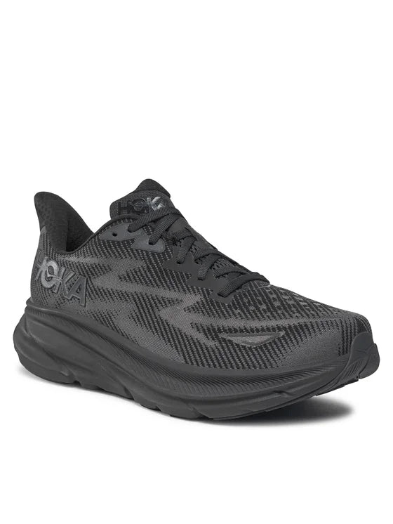 Hoka, Buty Męskie Clifton 9 Wide, czarne - 46 2/3