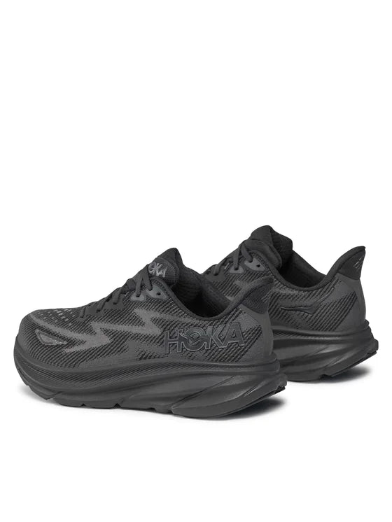Hoka, Buty Męskie Clifton 9 Wide, czarne - 46 2/3
