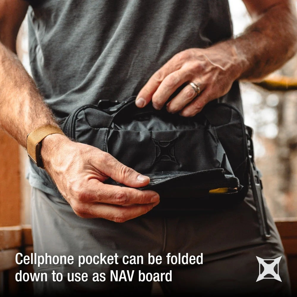 Vertx, Saszetka taktyczna SOCP Tactical Fanny Pack, czarny
