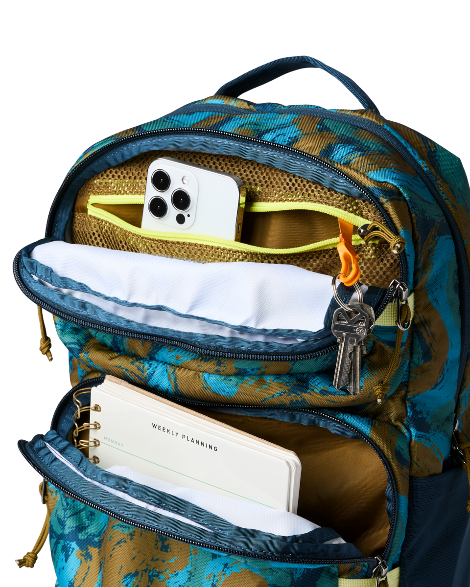 Plecak Tasra 16L Backpack, Brush Clouds Indigo