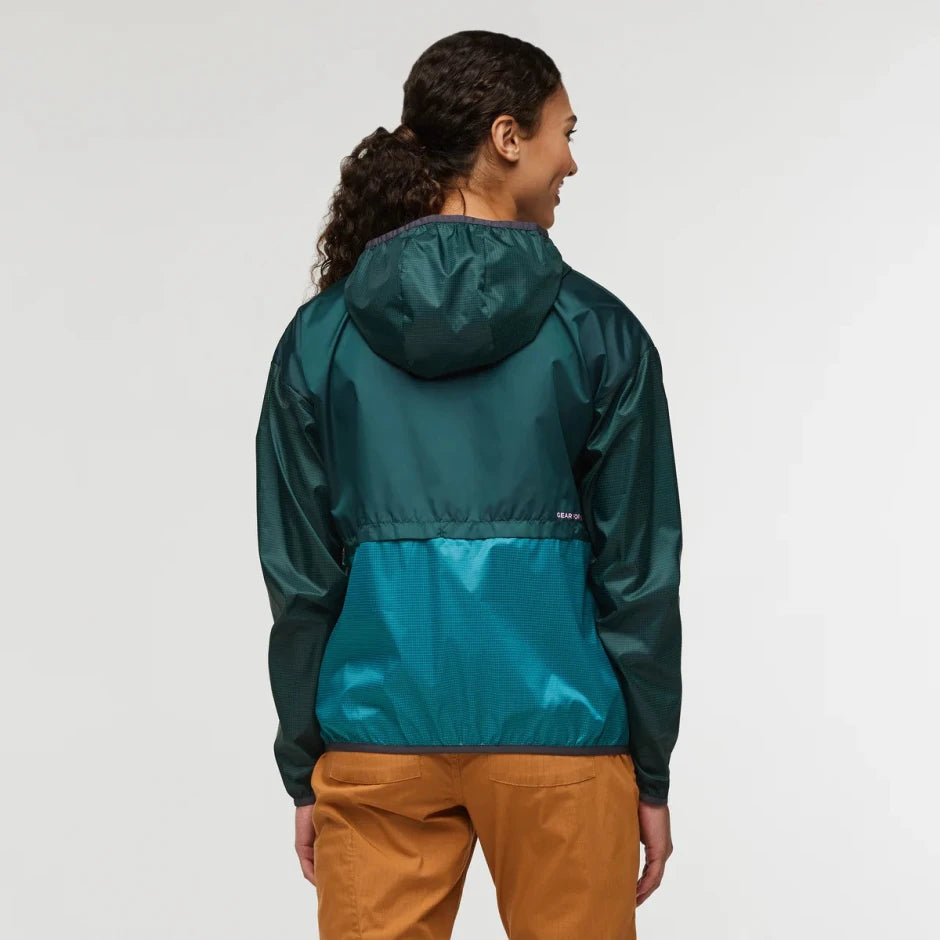 Kurtka Damska Teca Half-Zip Windbreaker, Super Food