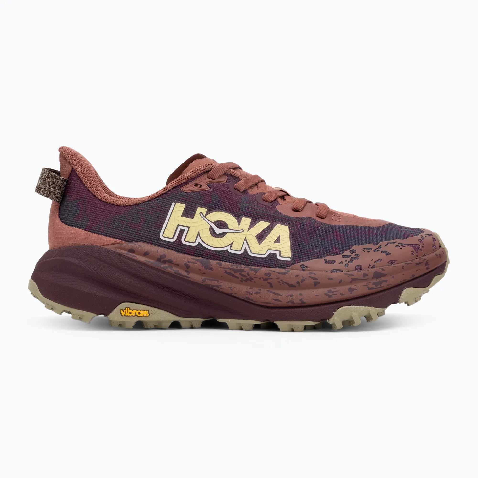 Hoka, Buty Damskie do Biegania Speedgoat 6, brązowe