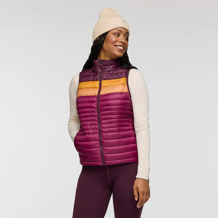 Kamizelka damska Fuego Down Vest, Blackberry and Jam