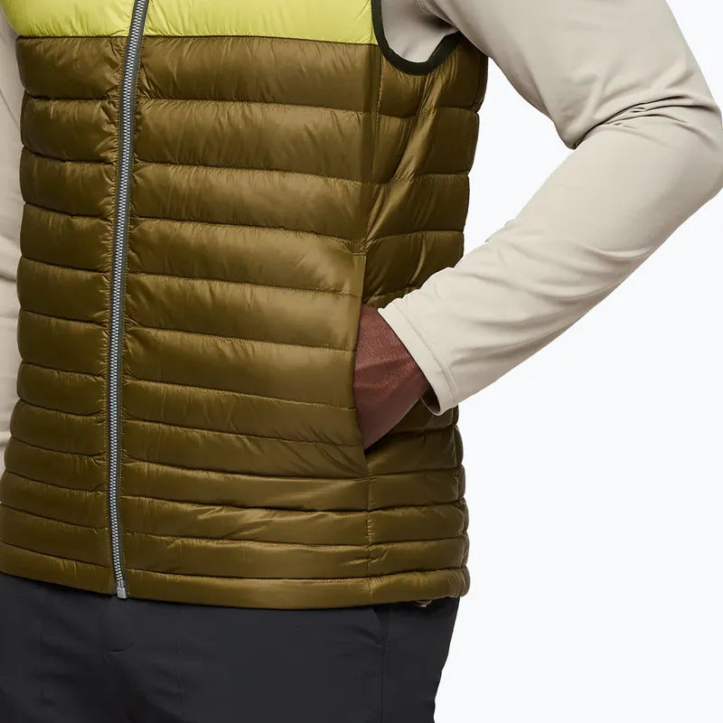 Kamizelka Męska Puchowa Fuego Down Vest, Woods and Live Oak