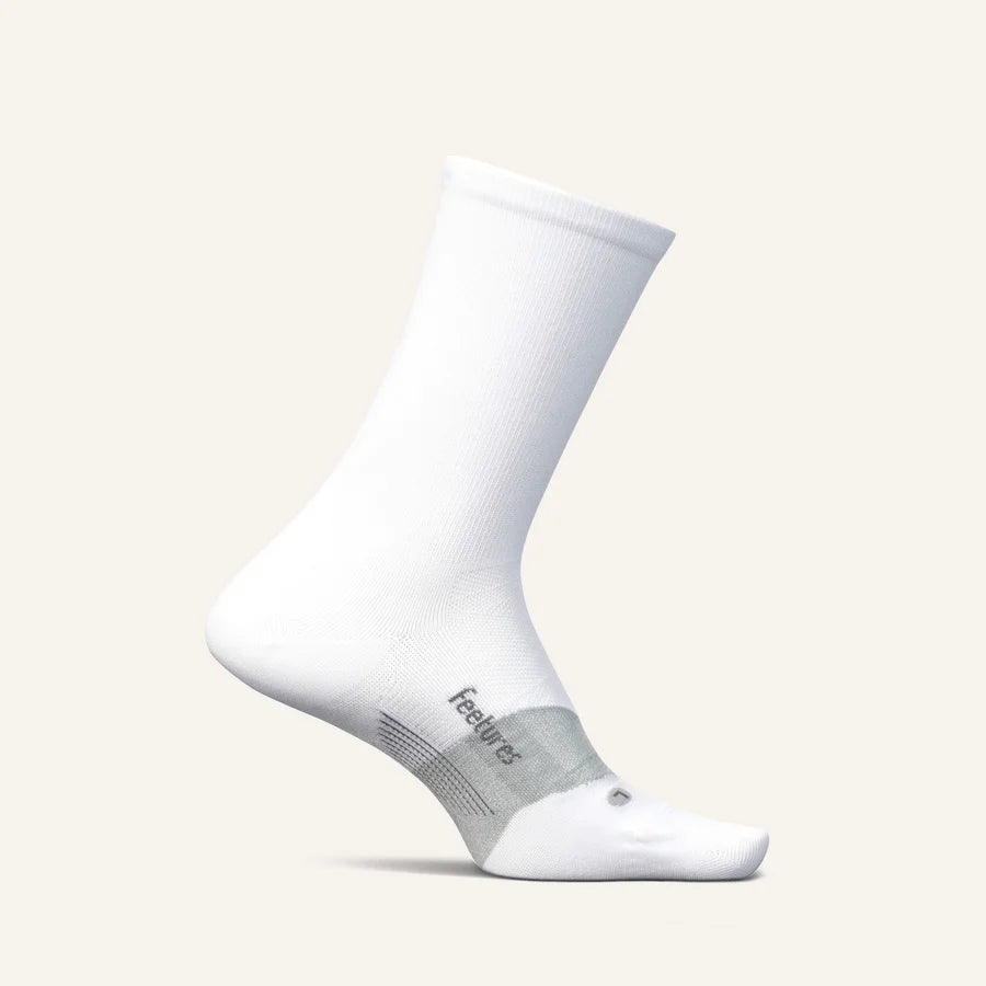 Feetures Skarpety Elite Ultra Light Mini Crew, White