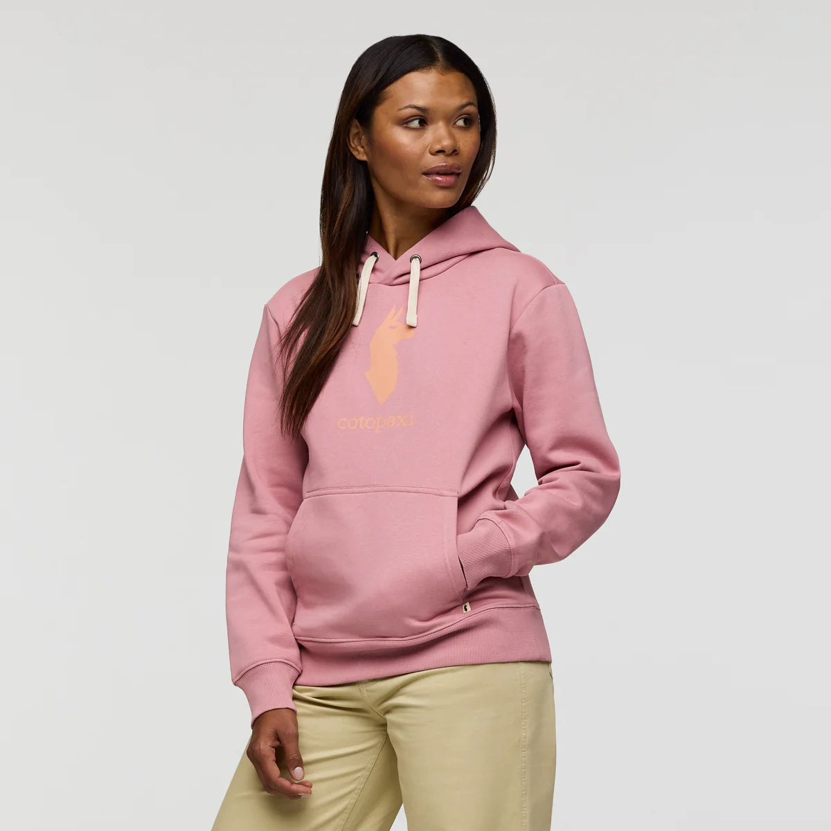 Bluza Damska Cotopaxi Llama Pullover Hoodie, Rose