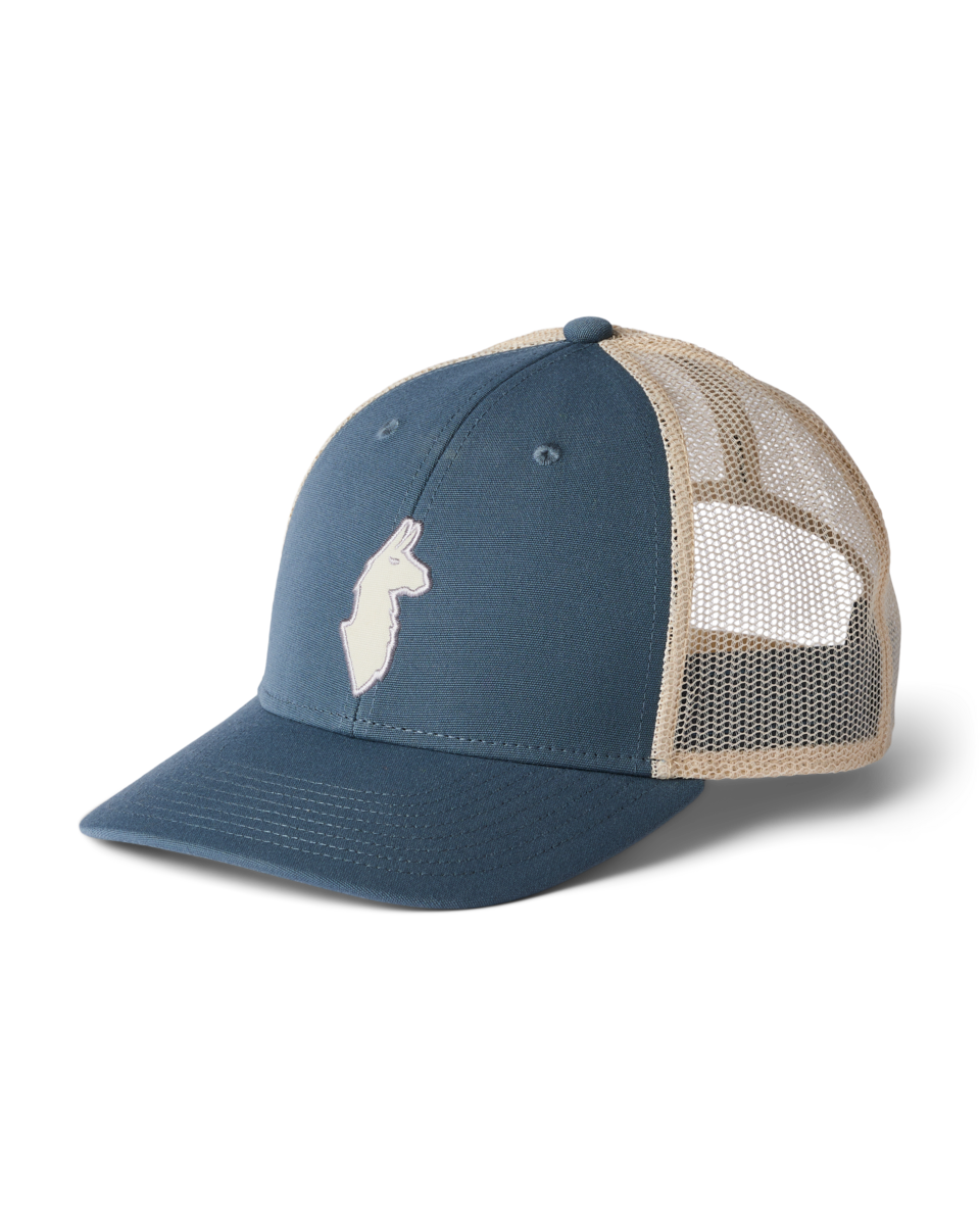 Czapka z daszkiem Llama Trucker Hat, Slate