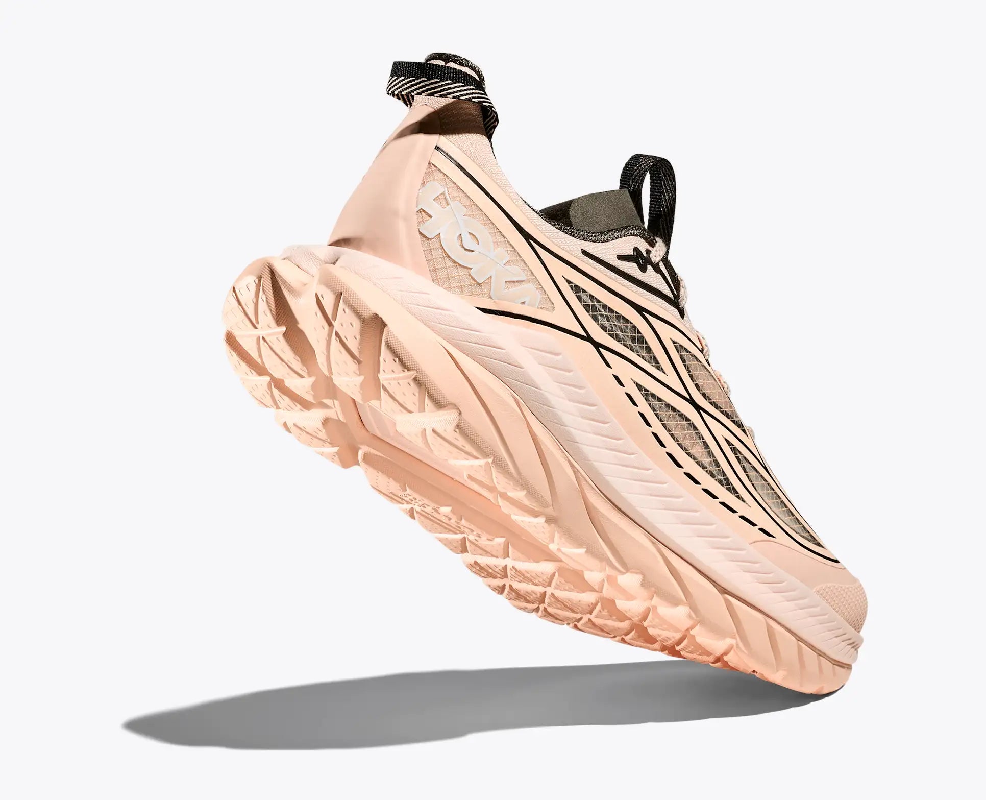 Hoka, Buty Damskie do biegania Mach Remastered, beżowe