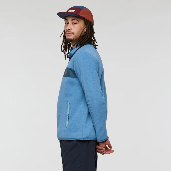 Męski Polar Teca Fleece Pullover, Rock Creek