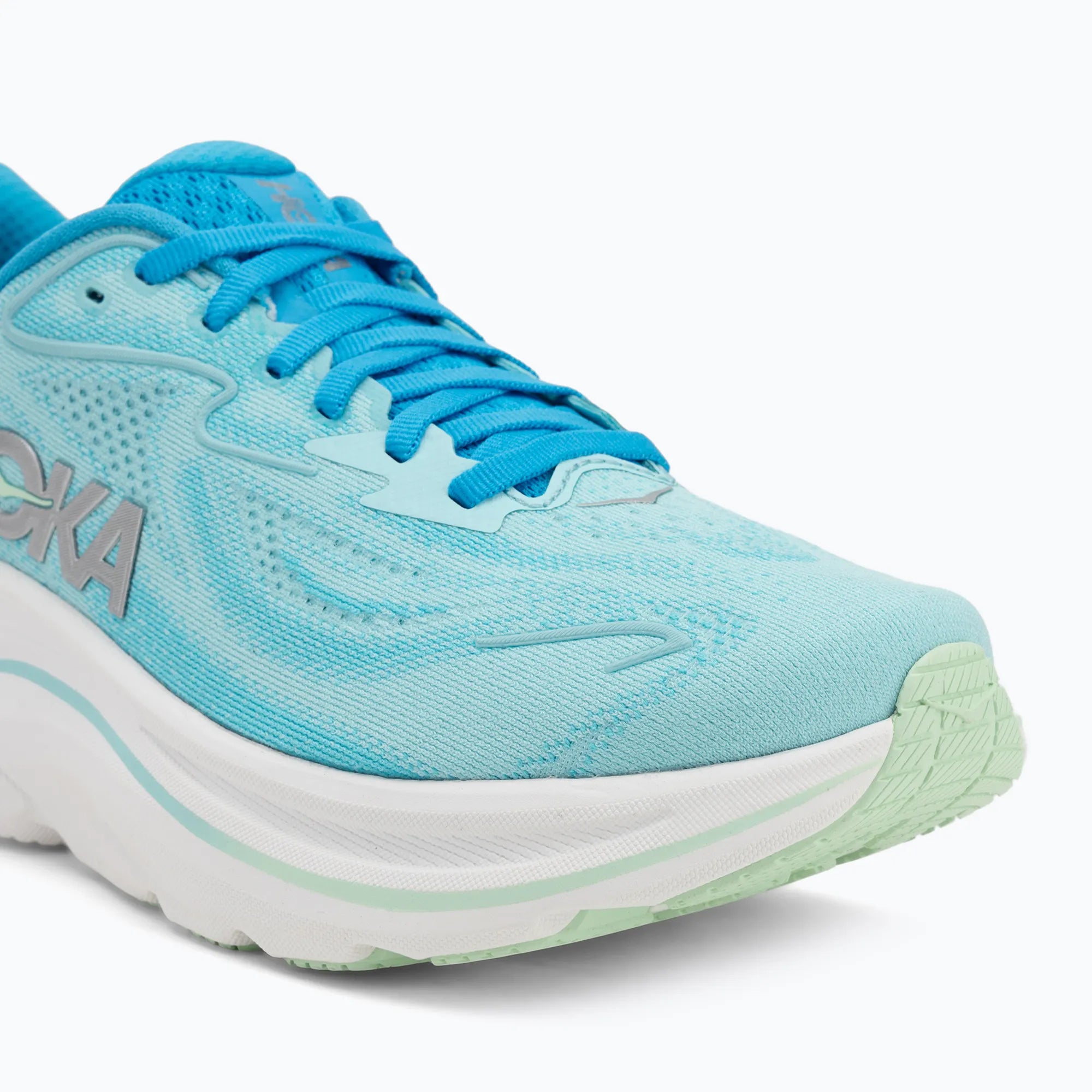 Hoka, Buty Damskie do biegania Clifton 10 Wide, niebieskie