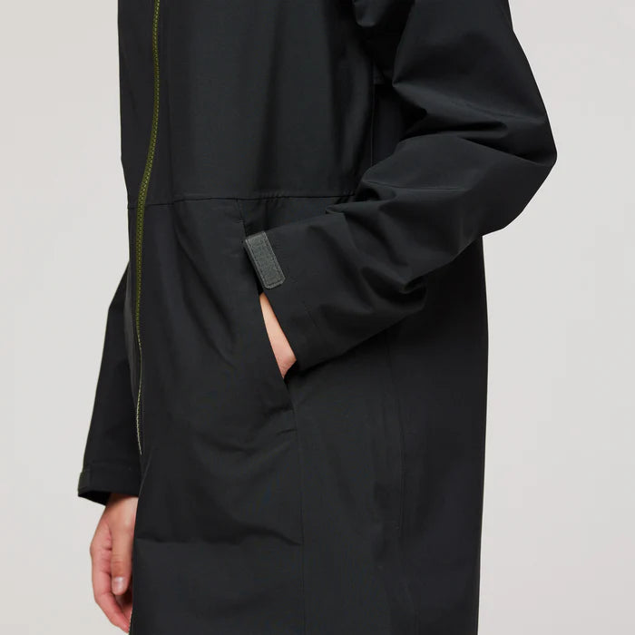 Kurtka Damska Przeciwdeszczowa Cielo Rain Trench, All Black