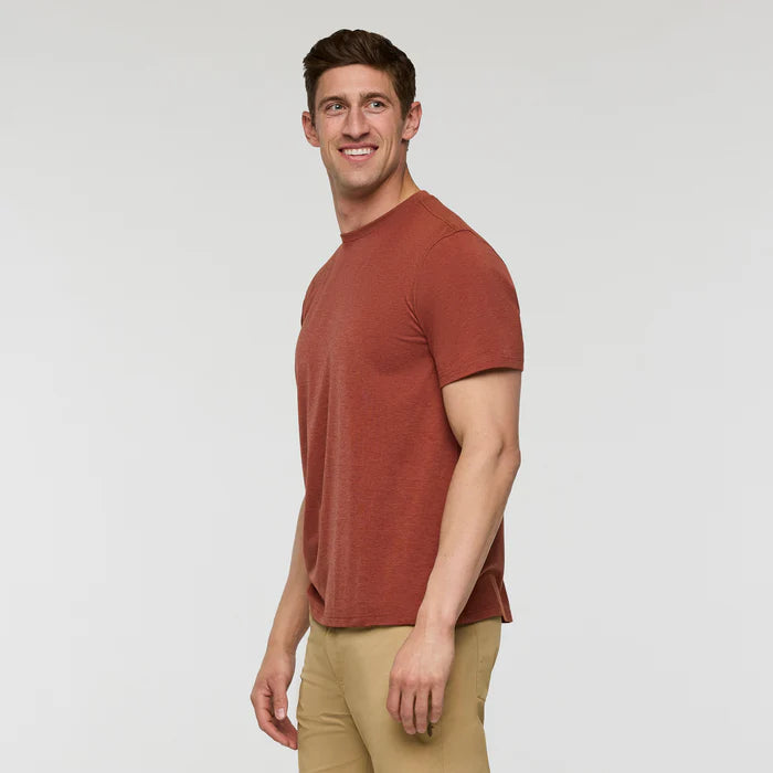 Męski T-shirt Empaca Crew T-Shirt, Nutmeg