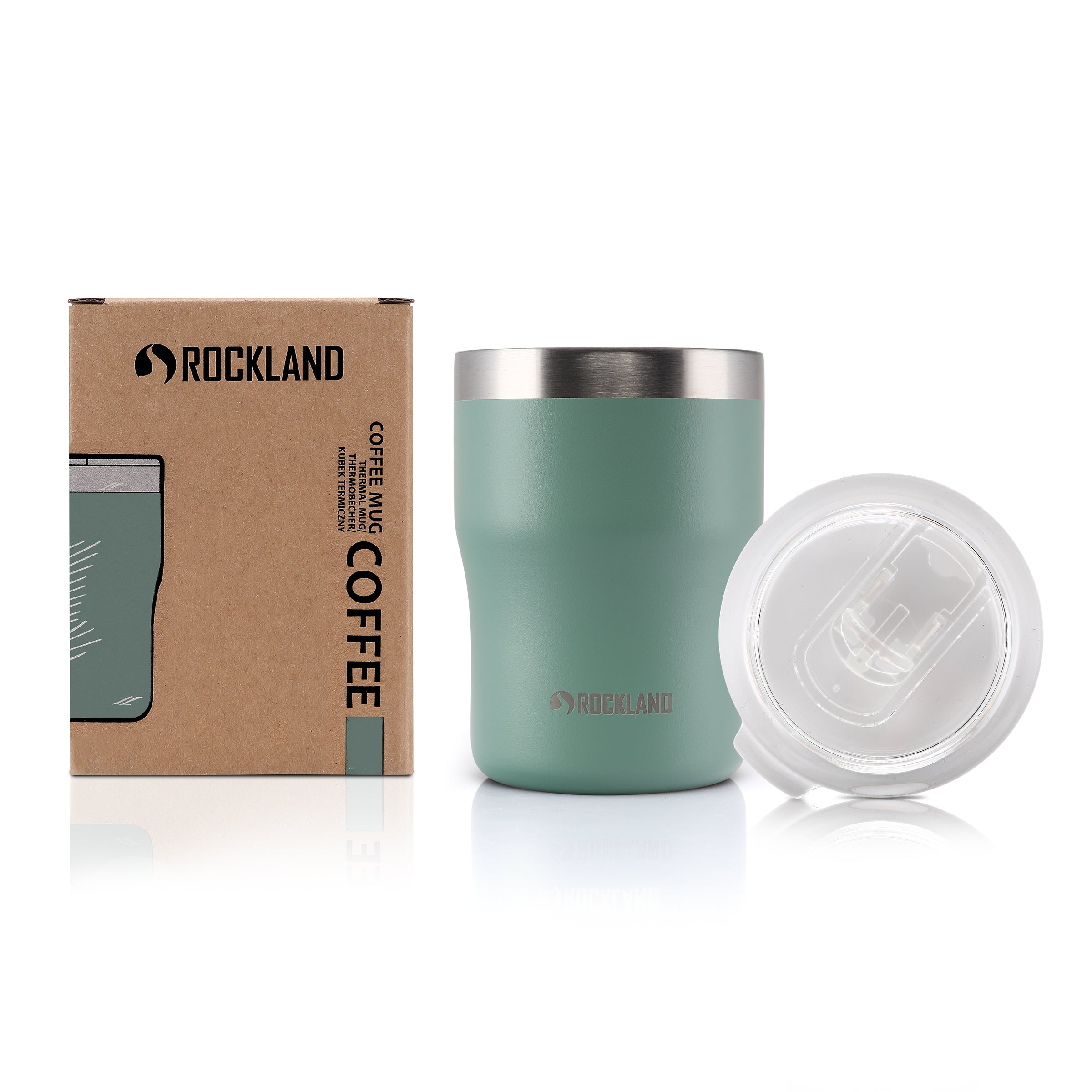 Rockland Kubek termiczny Coffee Mug 350 ml, zielone