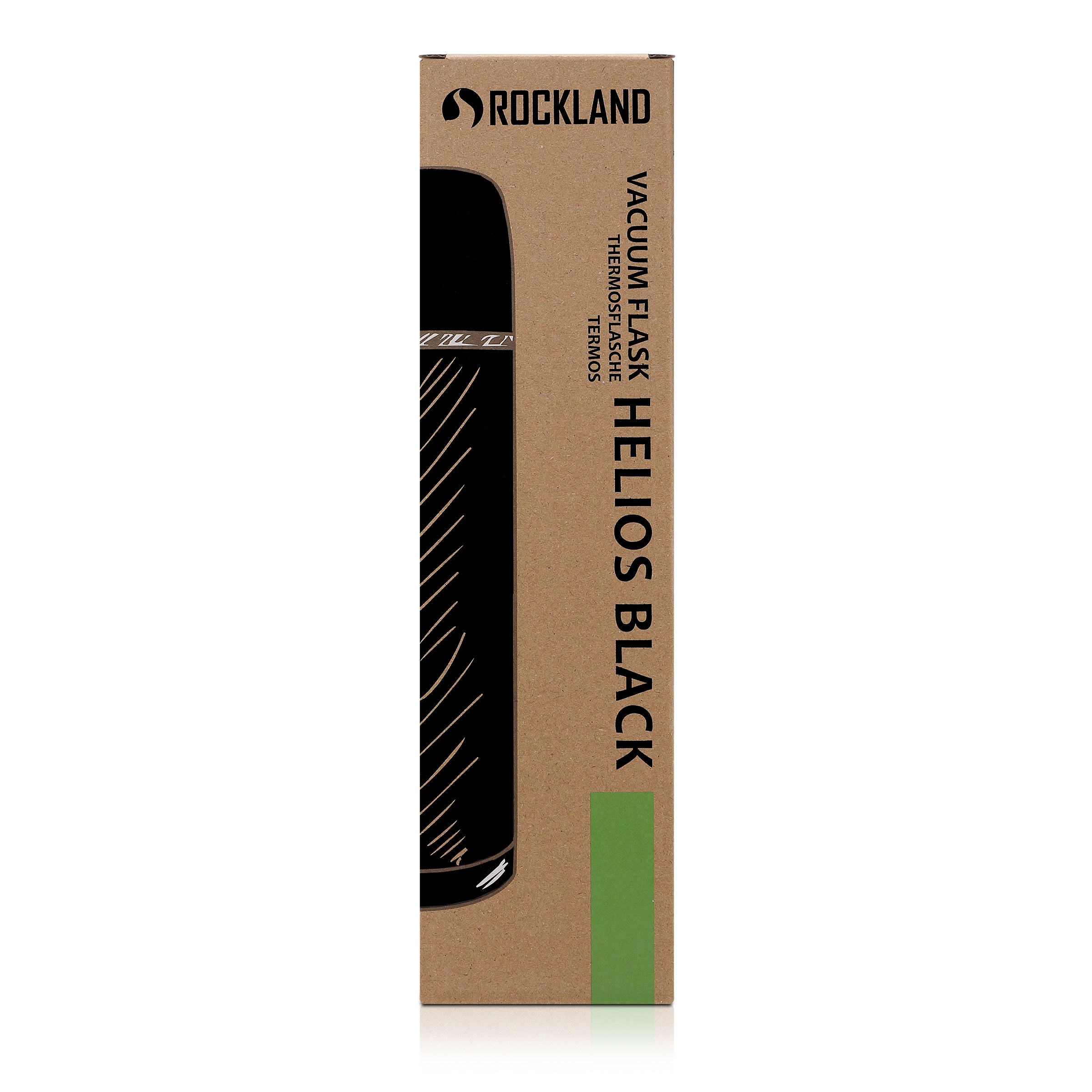 Termos Rockland Helios Black Print, czarny 1L