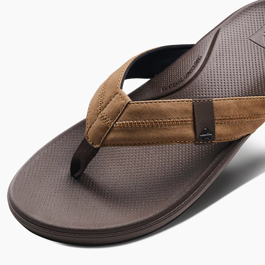 Klapki Męskie Cushion Phantom 2.0, Brown/Tan