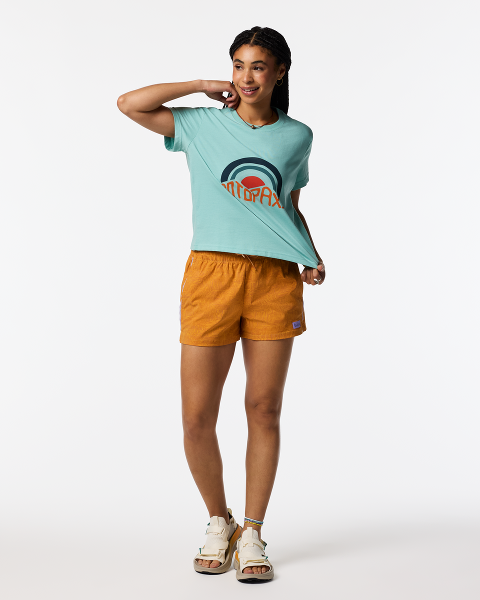 T-Shirt Damski Sunset Embers T-Shirt, Tide Pool