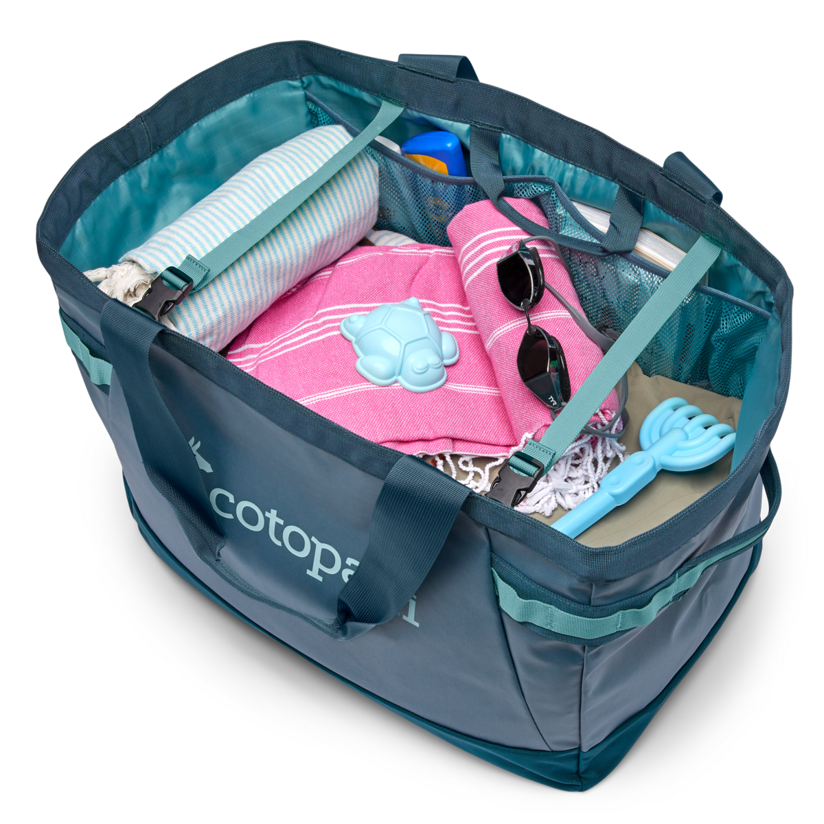 Torba Allpa 60L Gear Hauler Tote, Blue Spruce/Abyss