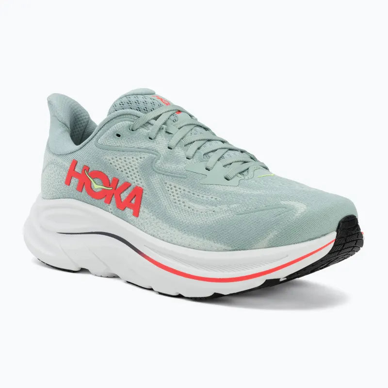 Hoka, Buty Męskie Clifton 10 Wide, miętowe - 47 1/3