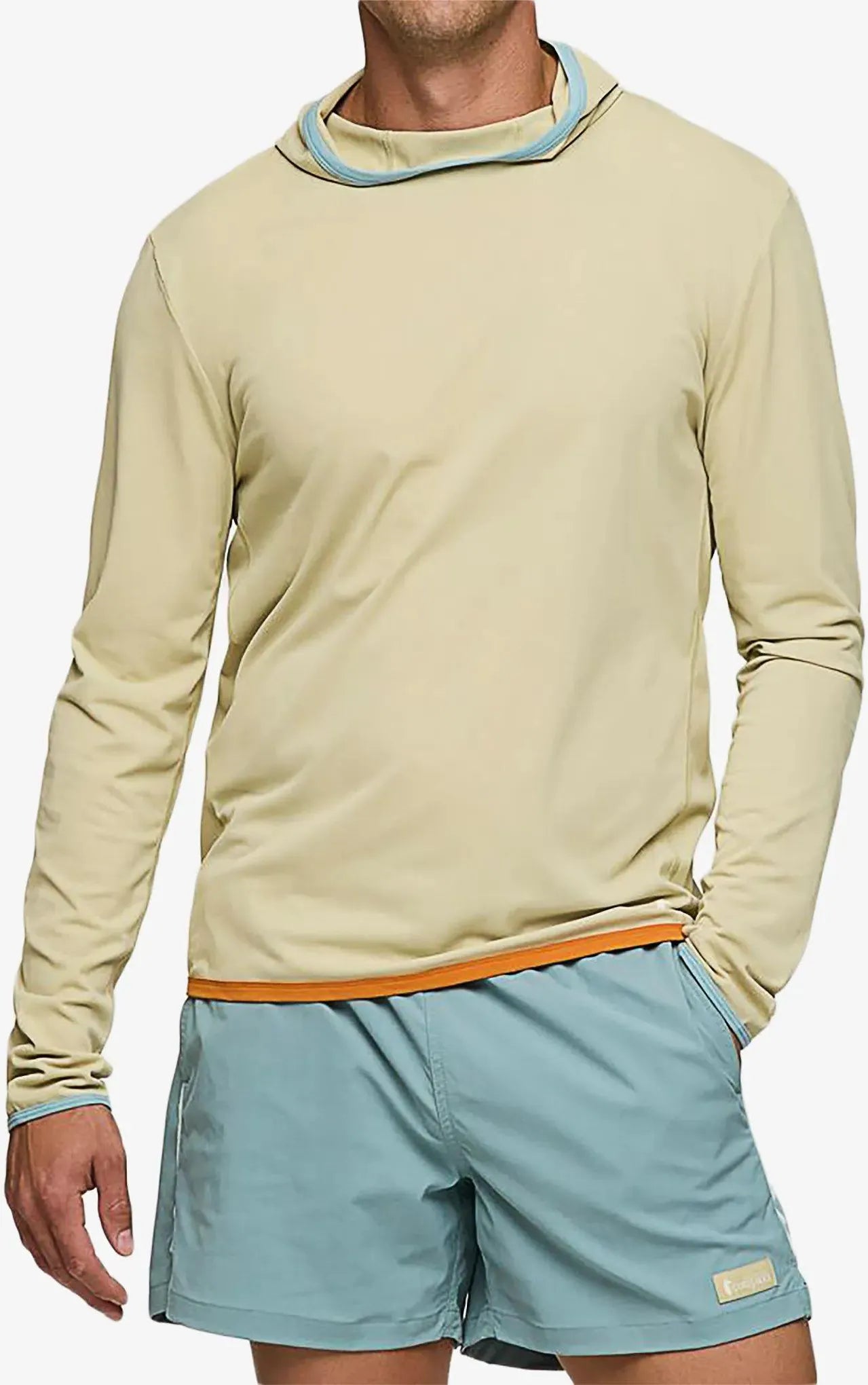 Męska Bluza Sombra Sun Hoodie, Grain