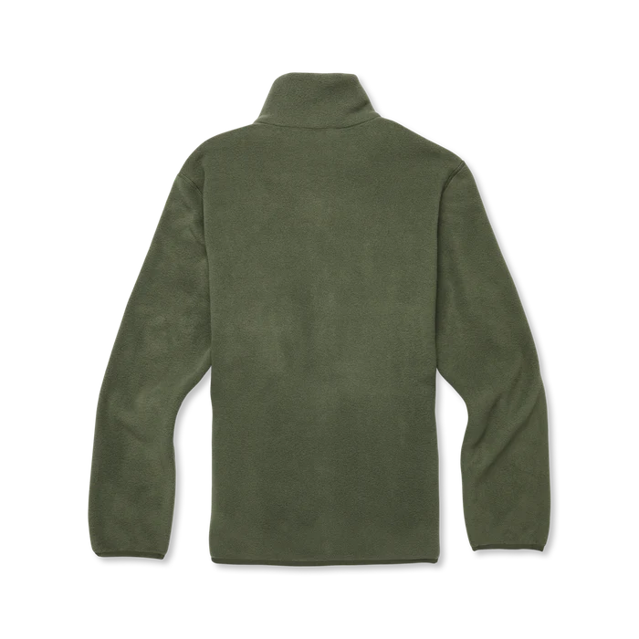 Męski Polar Teca Fleece Full-Zip Jacket,  Canteen