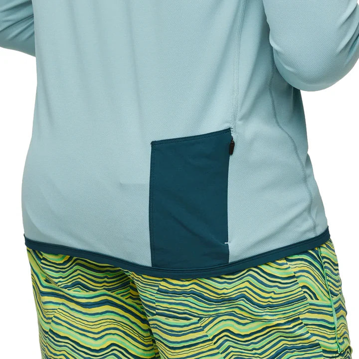 Męska Bluza Sombra Sun Hoodie, Sea Spray