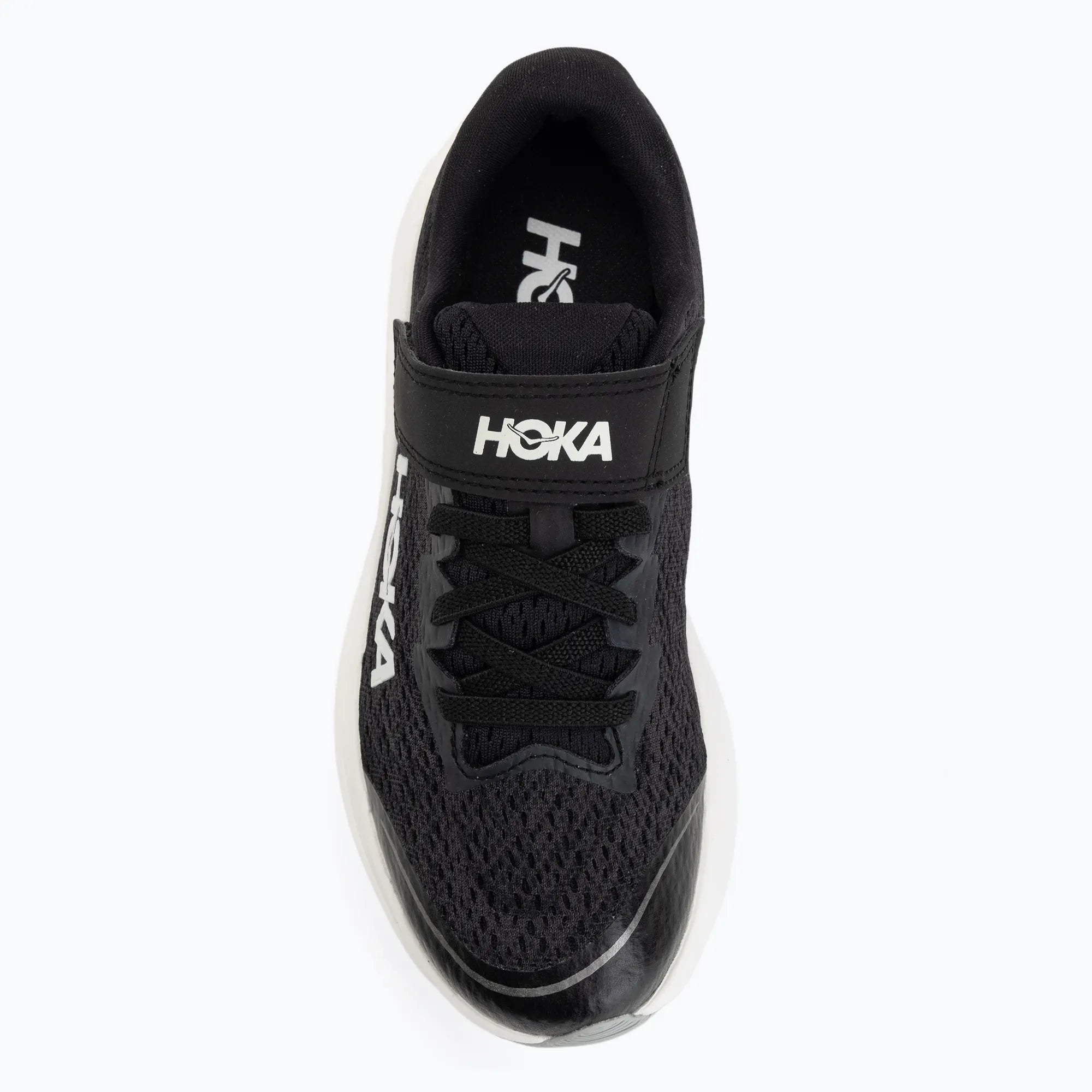 Hoka, Buty dziecięce do biegania 4 Rincon Little Kids, czarne