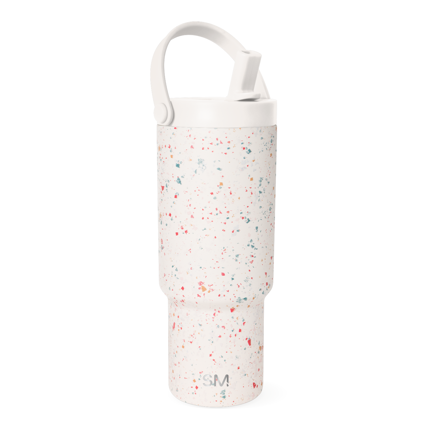 Simple Moder Kubek termiczny Trek Pivot 24oz , Cream Terrazzo
