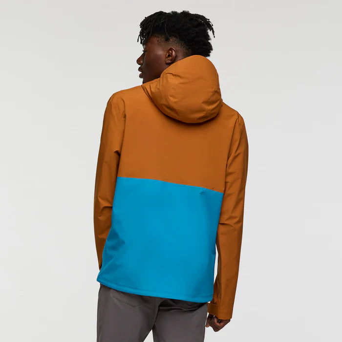 Kurtka Męska Impermeo 3L Hooded Shell Jacket, Sienna And Lake