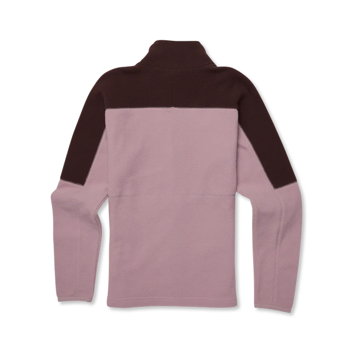 Polar Damski Abrazo Fleece Full-Zip Jacket, Coffee and Quartz